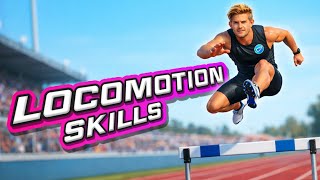 PE skills for locomotion movement (elementary grades)
