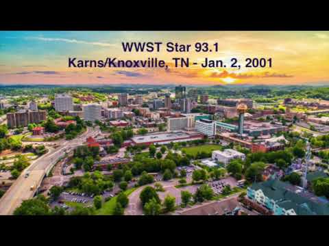 WWST Star 93.1 Karns/Knoxville TN - Brad Jeffries - January 2, 2001