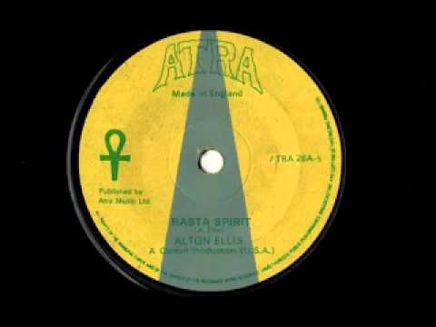 ALTON ELLIS - Rasta spirit + version (1975 Atra uk press)