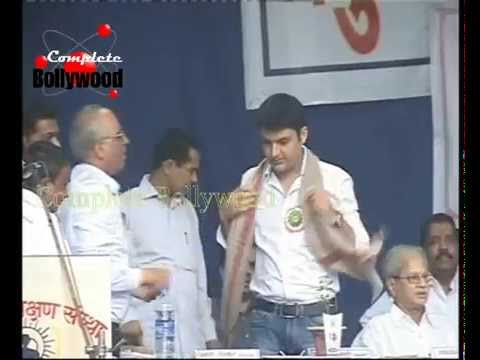 Kapil Sharma, Devendra Fhadnavis,  Madhur Bhandarkar & Poonam Mahajan at ‘’Swachh Bharat Abhiyan’’