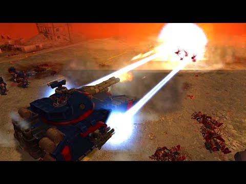 Unification Mod 2021: Survival: Crimson Fists & Pyroclasts vs World Eaters - Dawn Of War: Soulstorm