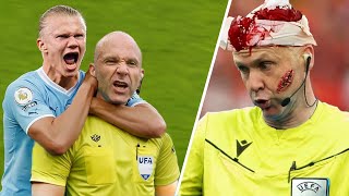 When Players Fight Referees | Football “ANGRY” Moments