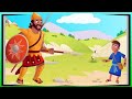 O Menino E O Gigante Davi E Golias DESENHOS BÍBLICOS