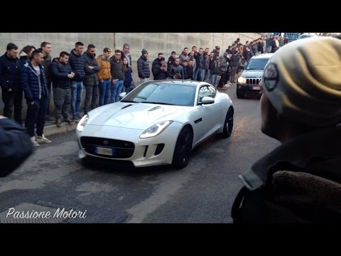 Monza Speed Day 18/01/2015  Tunnel Sounds, Accelerations and Burnouts!
