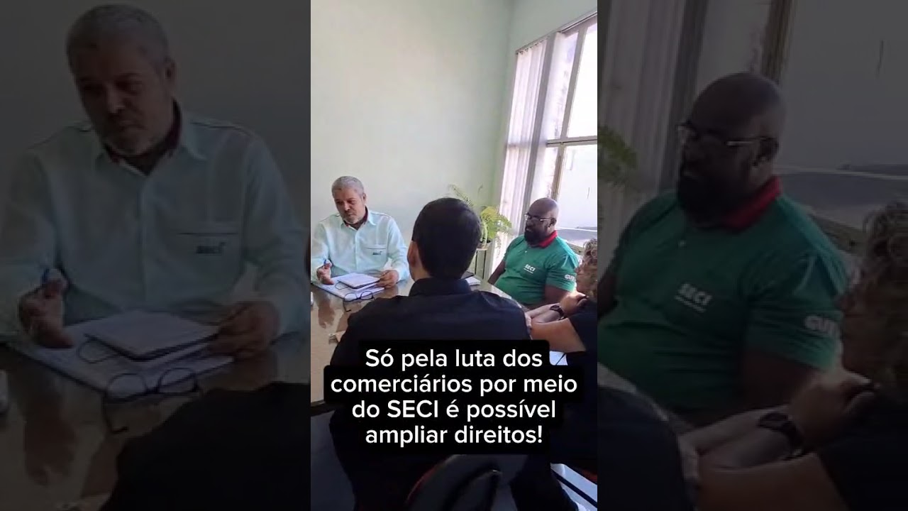 1ª reunião de negociação - SECI e Sindcomércio