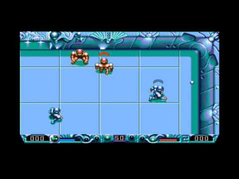 Speedball 2 (Mega Drive/Genesis) Gameplay on a JXD S7800 Android Gaming Device.