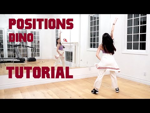 SEVENTEEN (세븐틴) Dino ARIANA GRANDE - POSITIONS Dance Tutorial | CALM
