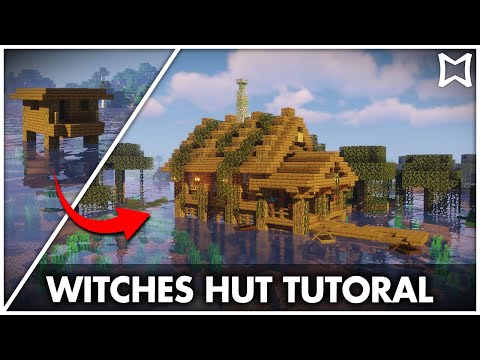 ► How To Transform A Witch Hut In Minecraft | Survival Builds!!!