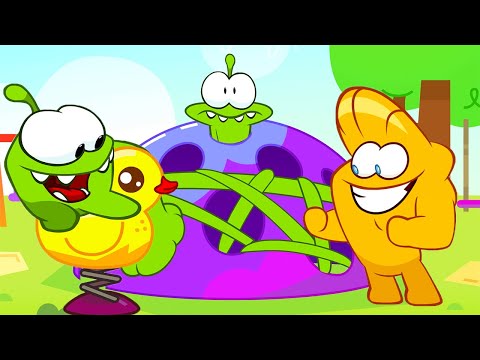Om Nom Stories: Neue Nachbarn 💫   Der Spielplatz 💥  Lustige Cartoons für Kinder