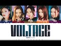 ITZY (イッジ) - 'VOLTAGE' Lyrics [Color Coded_Kan_Rom_Eng]