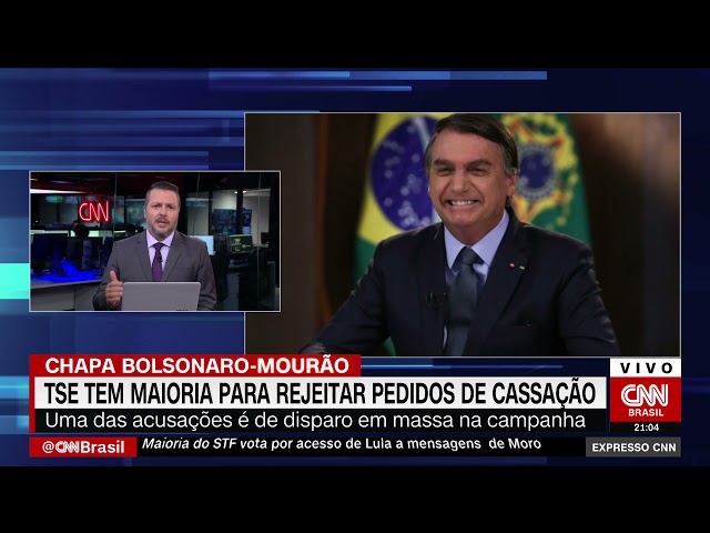 TSE rejeita por unanimidade ações que pedem cassação de Bolsonaro e Mourão