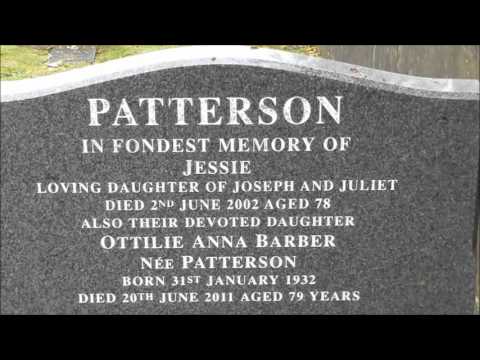 The GRAVE of Comber Jazz Blues Singer OTTILIE PATTERSON Movilla Cemetery Co Down