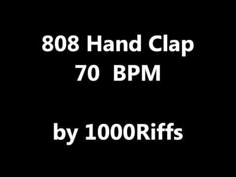 808 Hand Clap : 70 BPM - Beats Per Minute