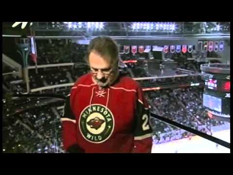 St. Paul Saints Owner Mike Veeck Announces Let's Play Hockey at Minnesota Wild Game