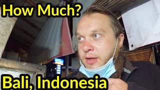 🇲🇨 $1 NASI GORENG IN THE STREETS OF BALI | NASI PADANG & INDONESIAN STREETFOOD