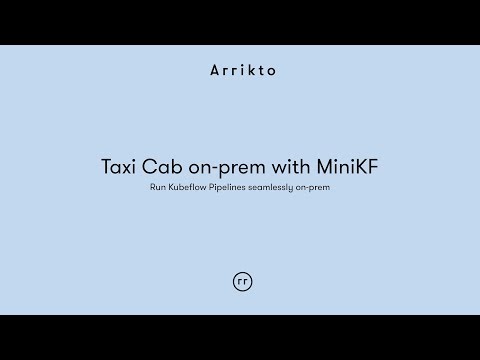 Kubeflow Pipelines on-prem with MiniKF