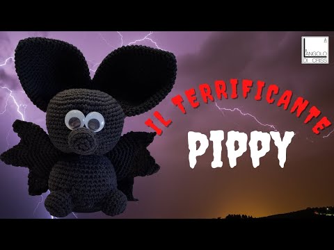 Tutorial amigurumi murciélago Pippy ganchillo