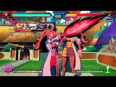 DBFZ Lab Coat 21 0bar meter positiv tod with Trunks A and Beerus B