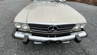 1989 Mercedes-Benz 560SL Imperfections