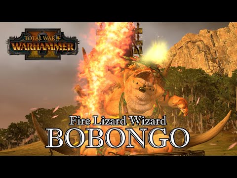 Full FIRE Lizards - Lizardmen vs Tomb Kings // Total War: WARHAMMER II Multiplayer Battle