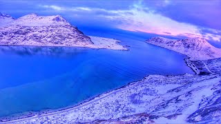 O LUGAR MAIS INCRÍVEL QUE EU JÁ VOEI!!! DRONE FPV NA NEVE DO ÁRTICO. Ilhas Lofoten, Noruega.