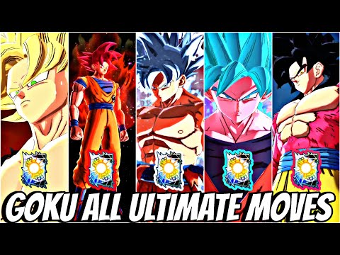 ALL GOKU ULTIMATE MOVES UPTO SEP/2023 🔥!! IN DRAGON BALL LEGENDS