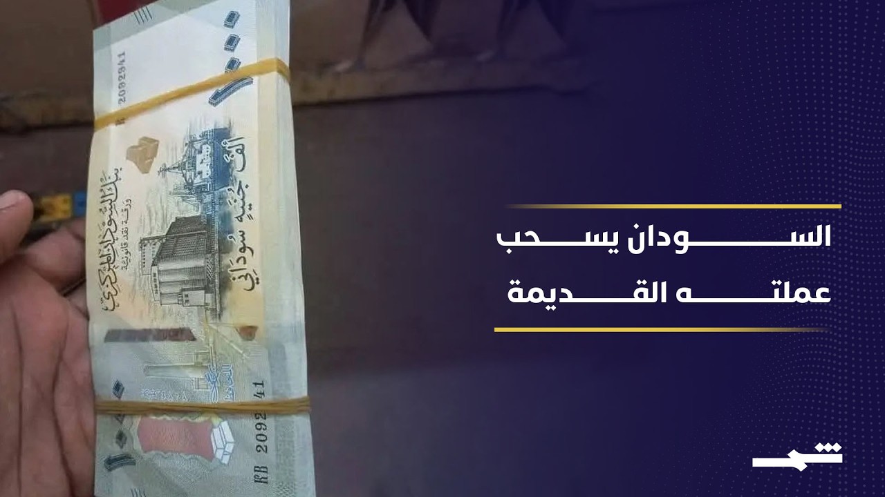 فيديو | البنك المركزي السوداني يعلن سحب عملات من التداول