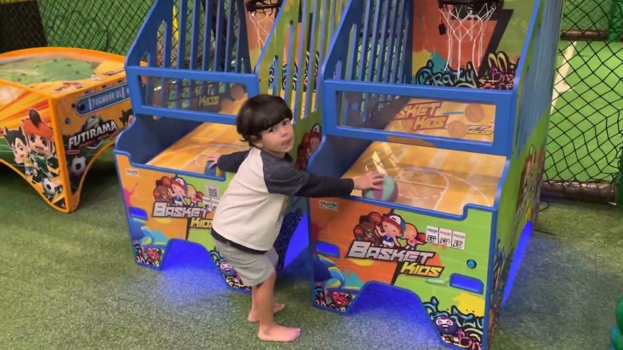 Vivi e Rafa na Recreação do Coco Bambu - Norte Shopping - Rio de Janeiro