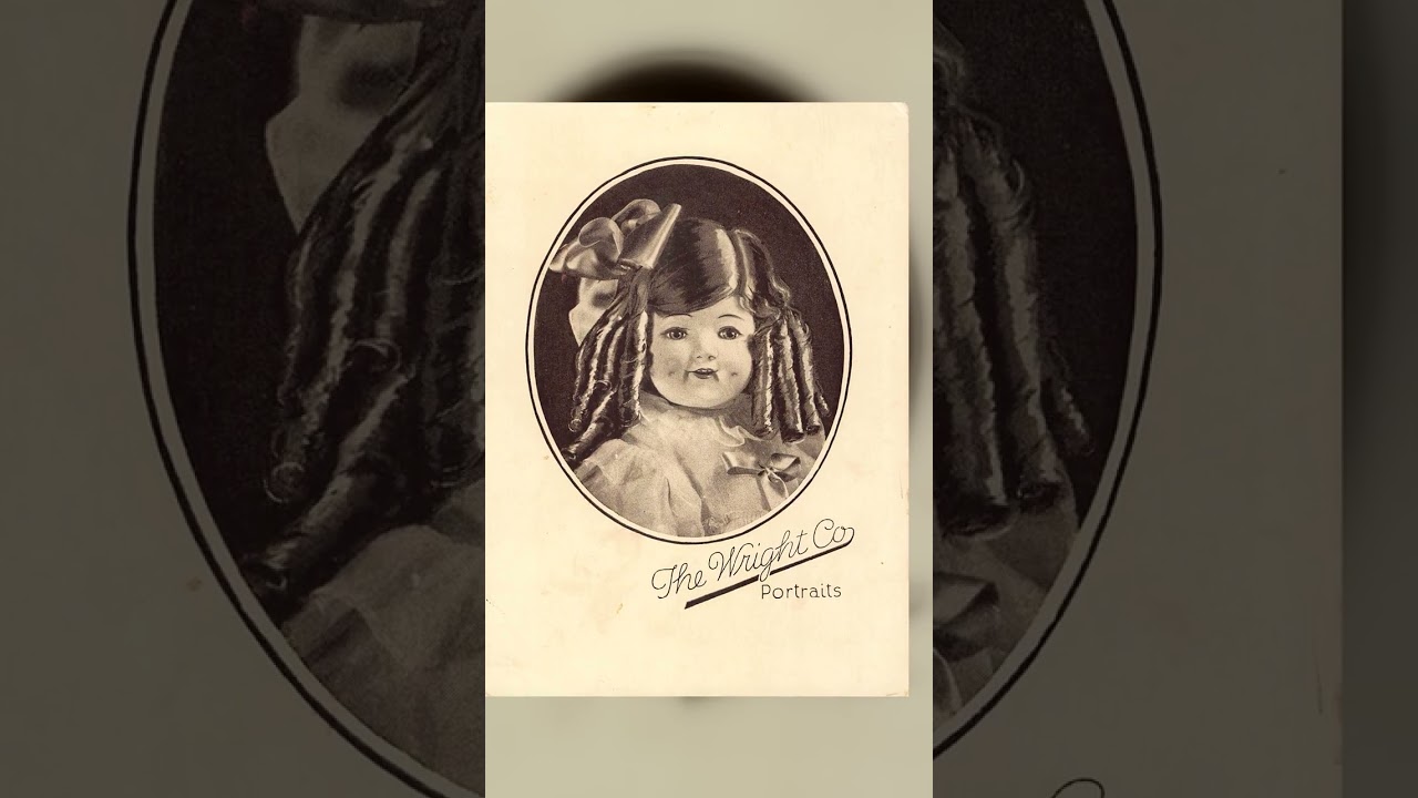 Portrait of Doll by The Wright Co, Early 20th Century Video