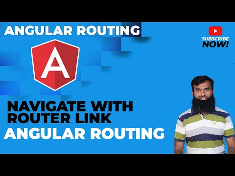 Angular Routing Navigate With Router Link Angular Tutorial