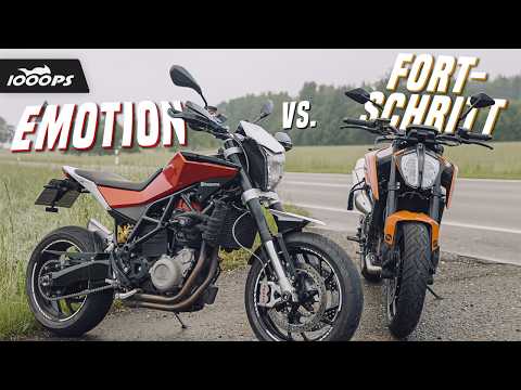 Früher war alles besser? SCHWACHSINN! Husqvarna Nuda 900 R vs KTM 790 Duke im Test-Vergleich