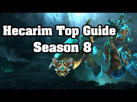 HECARIM TOP WAS PLAYED IN LCS Hecarim Top Guide Season 8 [Master Tier] League of Legends