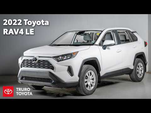 2022 Toyota RAV4 LE AWD in White for sale at Truro Toyota in Truro, NS