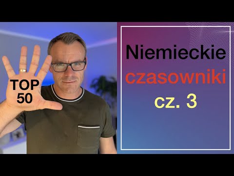 🇩🇪🇵🇱 50 najczęściej używanych czasowników niemieckich cz. 3 Język niemiecki