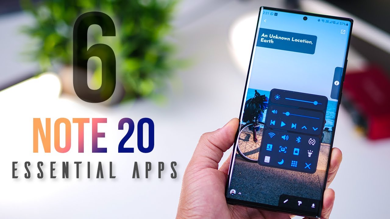 Galaxy Note 20 - 6 Essential Apps You Must Have!