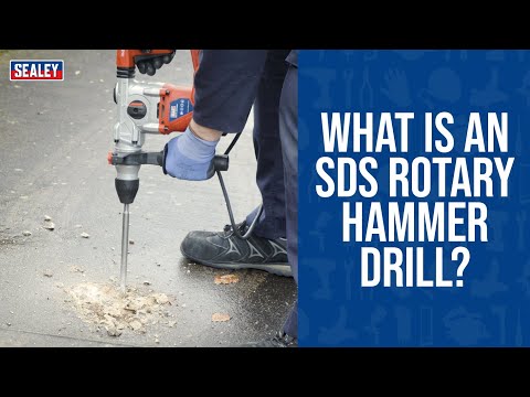 What is an SDS Rotary Hammer Drill? - Drill Bits, Modes and Applications