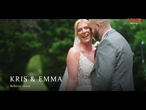 Kris & Emma wedding film, Balbirnie House