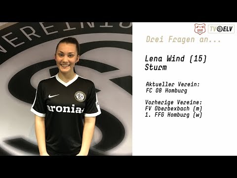 TV Elv // Frauenfußball - Neuzugang Lena Wind