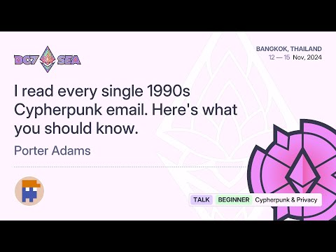 I read every single 1990s Cypherpunk email. Here's what you should know. preview