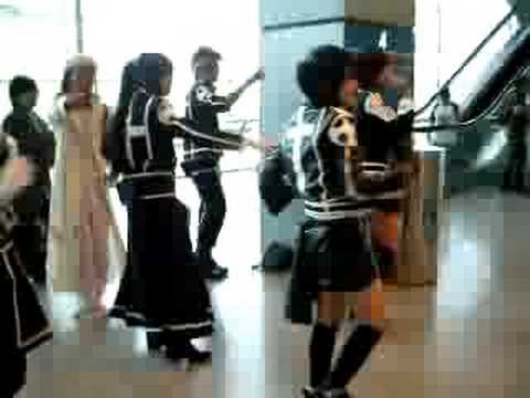 WCG Coscon 2008: Hare Hare Yukai dance rehearsal