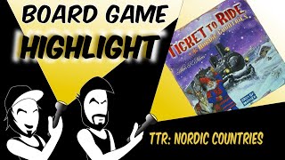 Ticket to Ride: Nordic Countries (Board Game Highlight)