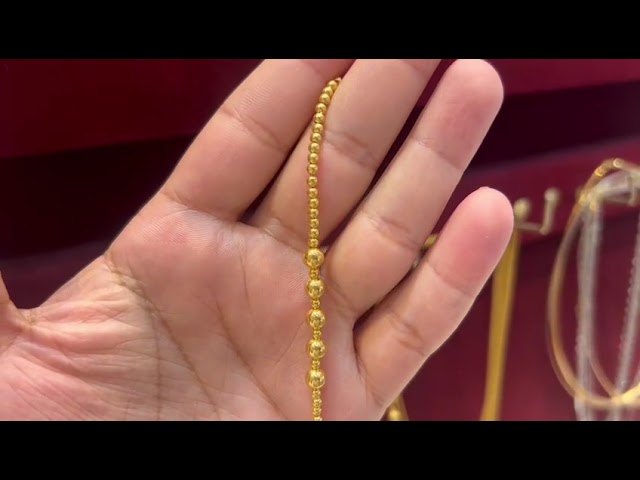 اسوارة كرات ذهب عيار 21