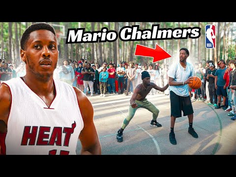 SNEAKING NBA Champion Mario Chalmers Into a Park Run...