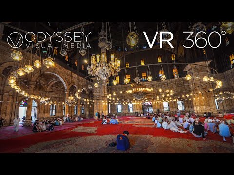 Citadel of Cairo, Egypt Virtual Tour | VR 360° Travel Experience | Mosque of Muhammad Ali Pasha