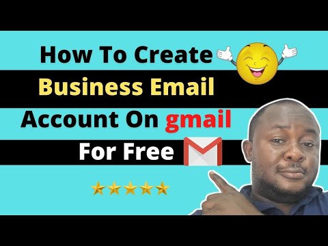 How To Create Business Email Account On Gmail For Free