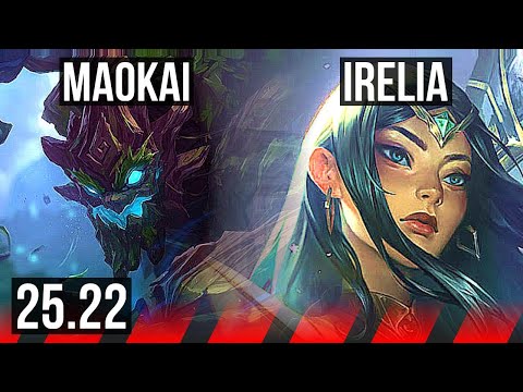 MAOKAI vs IRELIA (TOP) | KR Diamond | 25.22