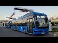 Octombrie 2022 Noile Autobuze Electrice BYD K9UB Pe Bulevardele Din Constanța