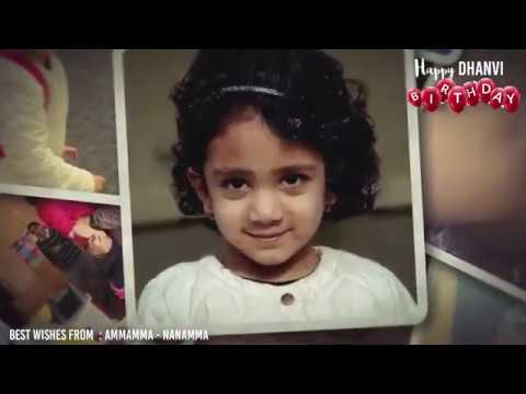 Happy Birthday Dhanvi !! Photoexposure!!