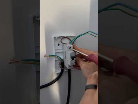 Air Conditioner MCB Installation