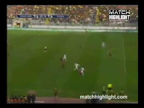 Cagliari 2  2 AS Roma -.flv